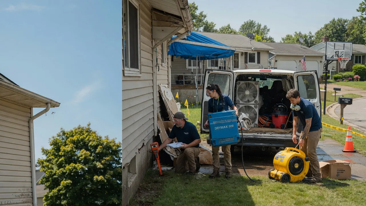 Ceiling Leak Cleanup in Lake Odessa, MI near me